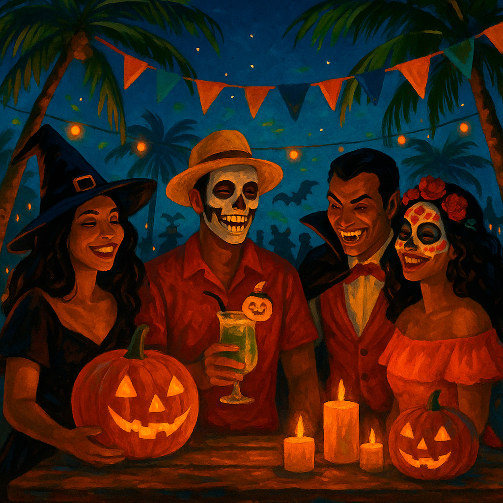 Halloween en el Caribe: fiesta, ritmo y sabor en Aires de Trapiche