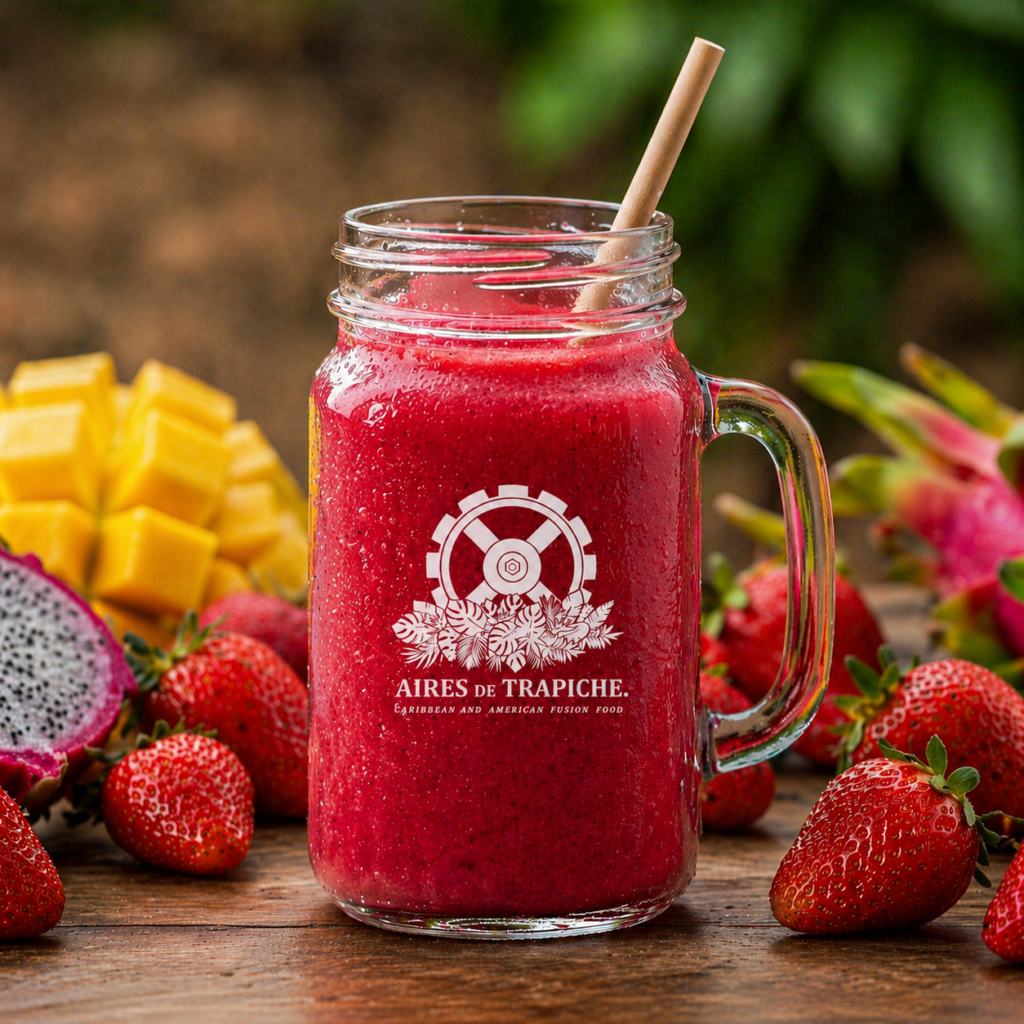 Smoothies caribeños en Aires de Trapiche: fruta, frescor y sabor tropical en Itaroa, Berceo y Max Center. Refréscate con nosotros