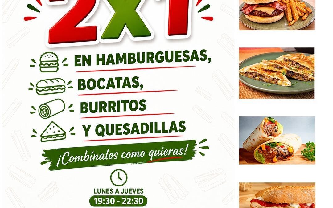 Comer en Max Center: menú del día y promoción 2×1 en Aires de Trapiche